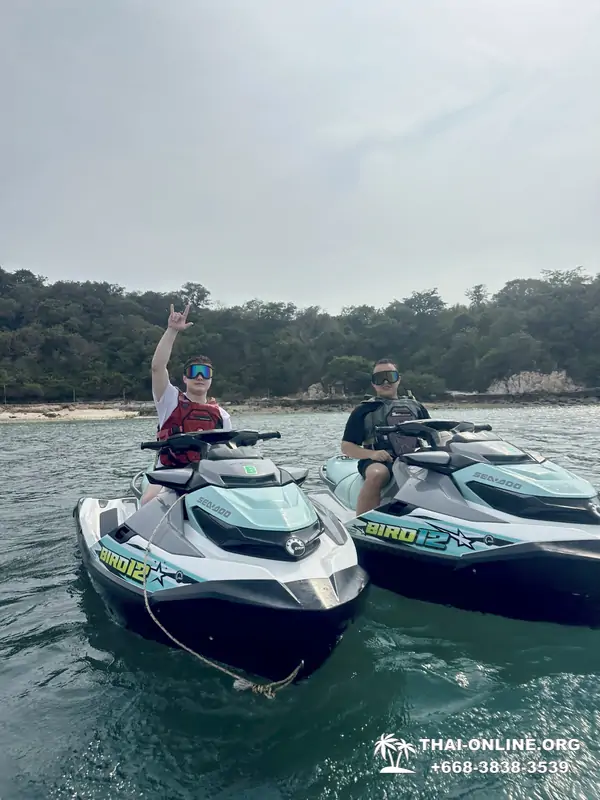 Экскурсия на гидроциклах Jet Ski в Паттайе Тайланде - фото 17