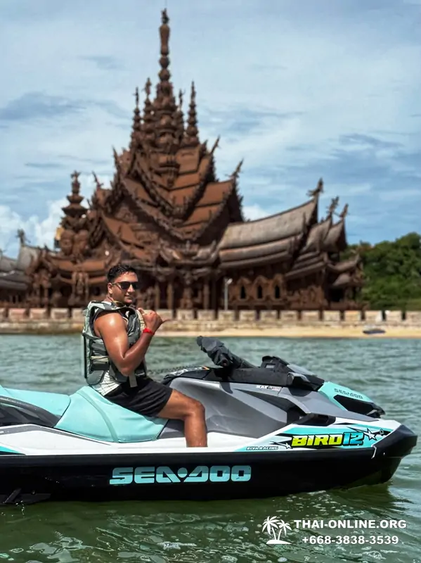Экскурсия на гидроциклах Jet Ski в Паттайе Тайланде - фото 18