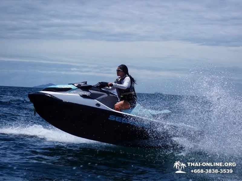 Экскурсия на гидроциклах Jet Ski в Паттайе Тайланде - фото 6
