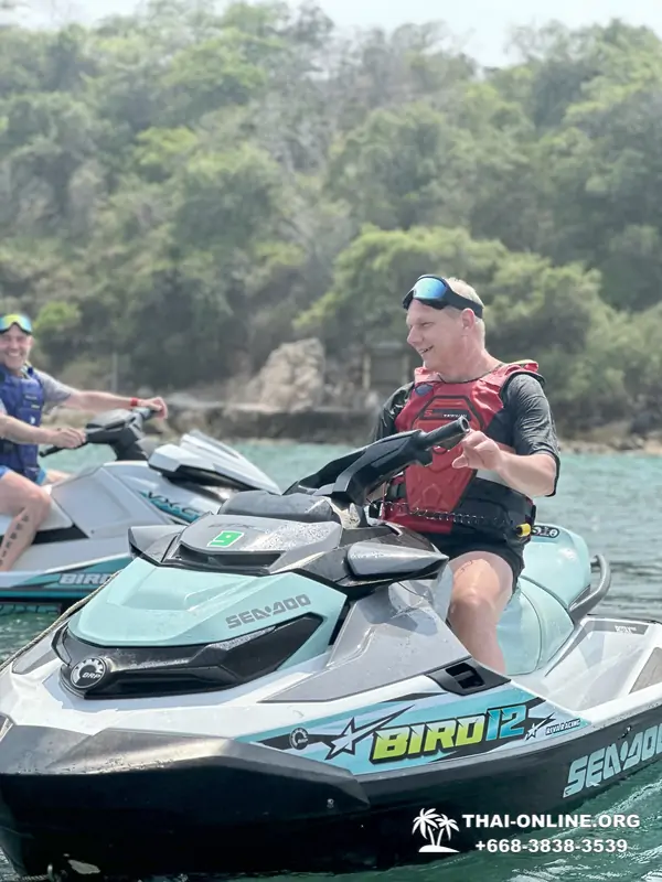 Экскурсия на гидроциклах Jet Ski в Паттайе Тайланде - фото 10
