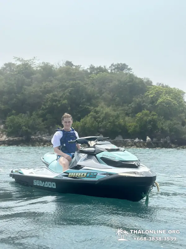 Экскурсия на гидроциклах Jet Ski в Паттайе Тайланде - фото 16