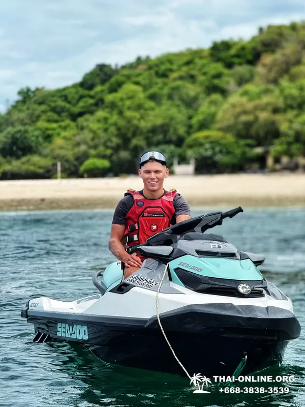 Экскурсия на гидроциклах Jet Ski в Паттайе Тайланде - фото 7