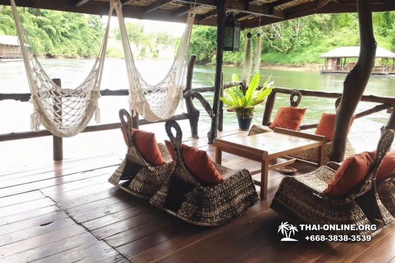 Рай на реке Квай поездка из Паттайи в Таиланде - фото Thai-Online 123