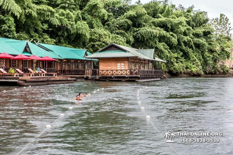 Рай на реке Квай поездка из Паттайи в Таиланде - фото Thai-Online 127