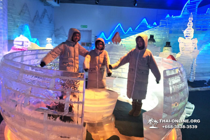 Frost Magic Ice of Siam Паттайя экскурсия Снежный Городок компании Seven Countries в Паттайе Таиланде фото 31