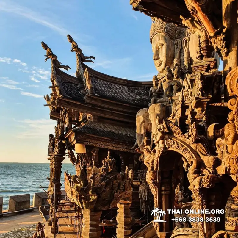 The Sanctuary of Truth Паттайя экскурсия Храм Истины компании Seven Countries в Паттайе Таиланде фото 7