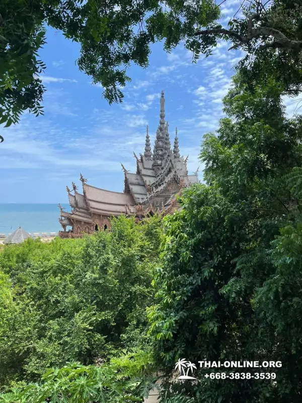 The Sanctuary of Truth Паттайя экскурсия Храм Истины компании Seven Countries в Паттайе Таиланде фото 3