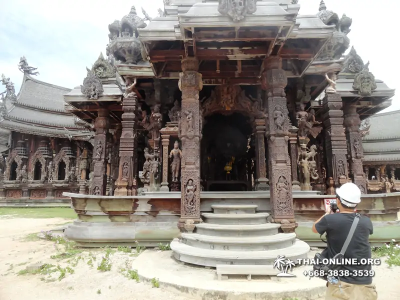 The Sanctuary of Truth Паттайя экскурсия Храм Истины компании Seven Countries в Паттайе Таиланде фото 25