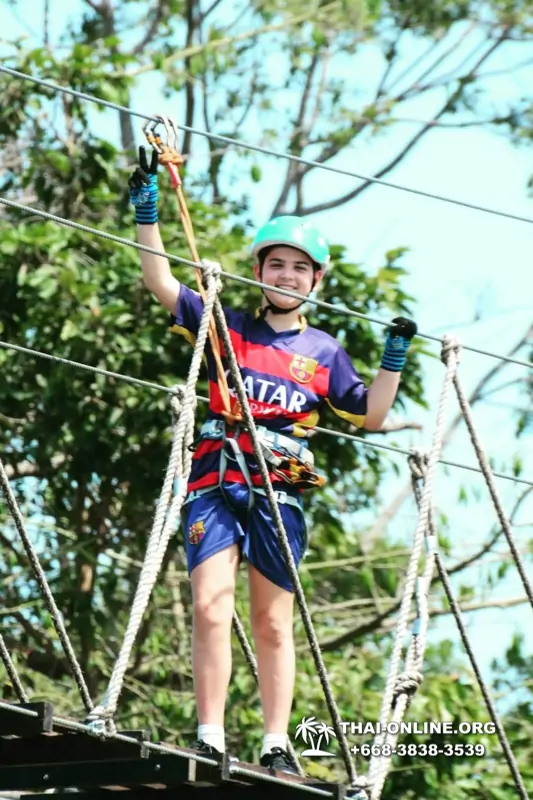 Tarzan Flight TreeTop Trail and Tarzan Adventure Pattaya Таиланд 53