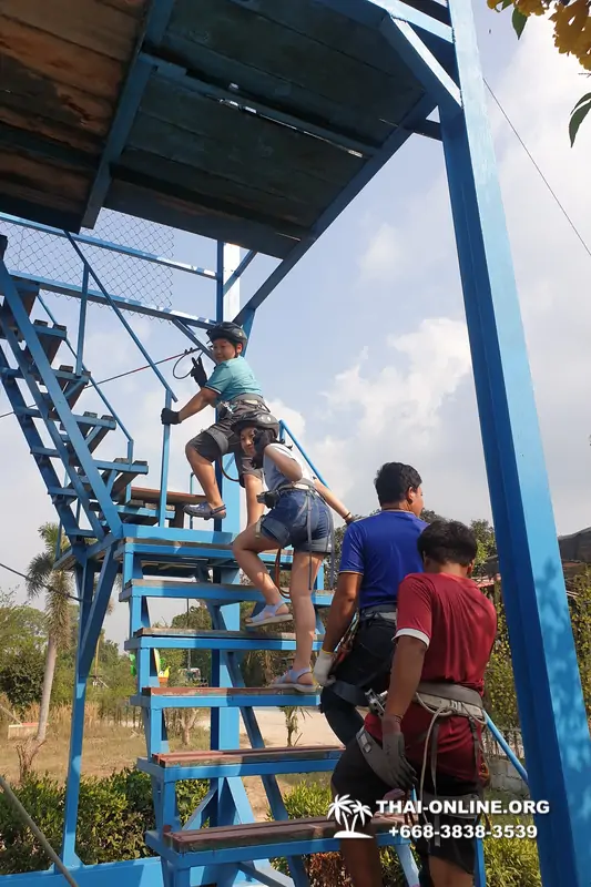 Tarzan Flight TreeTop Trail and Tarzan Adventure Pattaya Таиланд 54