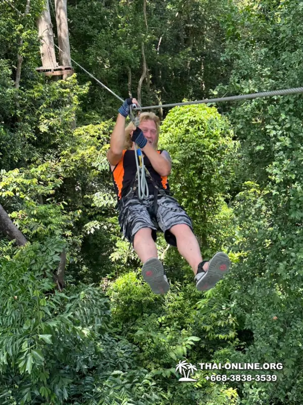 Tarzan Flight TreeTop Trail and Tarzan Adventure Pattaya Таиланд 16