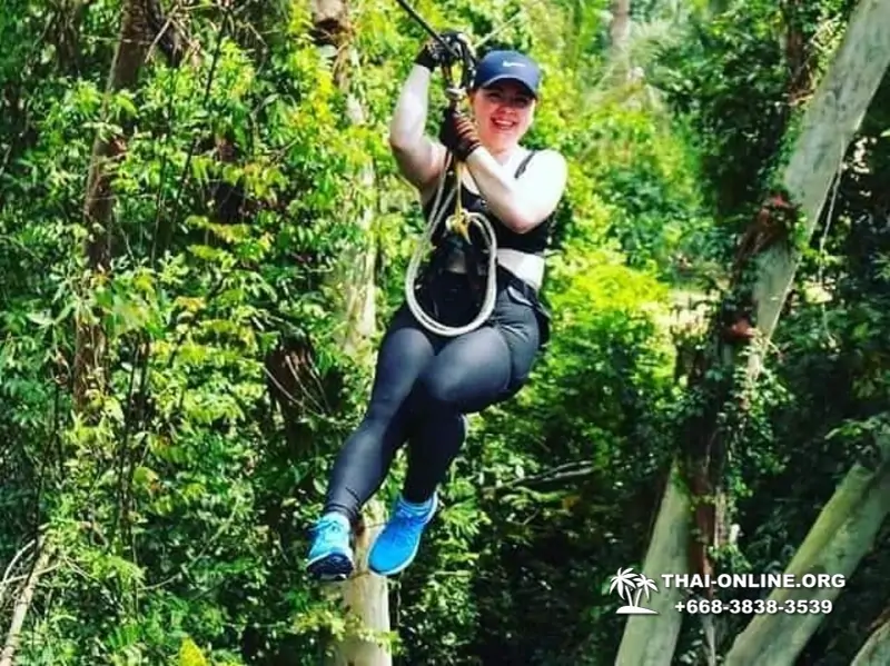 Tarzan Flight TreeTop Trail and Tarzan Adventure Pattaya Таиланд 3