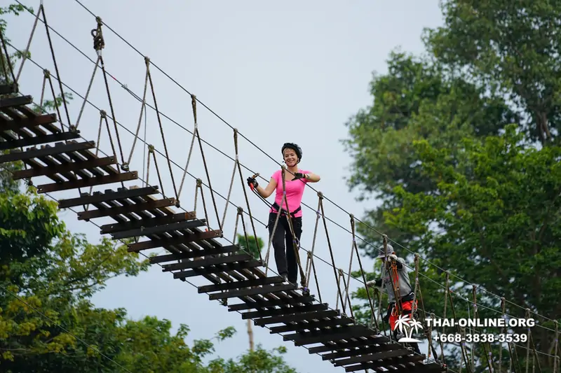 Tarzan Flight TreeTop Trail and Tarzan Adventure Pattaya Таиланд 50