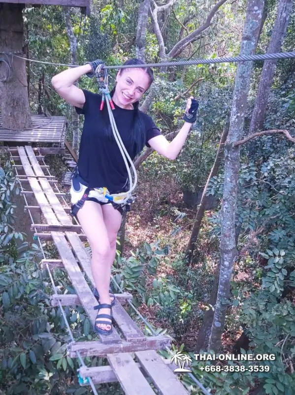 Полет Тарзана Tree Top Trail и Tarzan Adventure в Паттайе фото 22