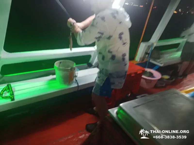 Ночная рыбалка на кальмара в Паттайе поездка Тайланд - фото 46